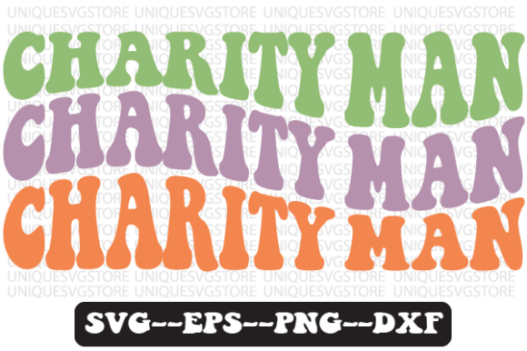 Charity Man Groovy Retro Svg Design: A Graphics and Crafts Review