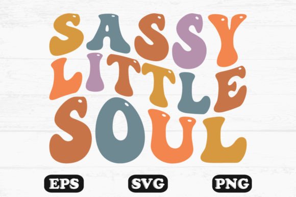 Sassy Little Soul Retro Wavy T-shirt Graphics and Crafts Review
