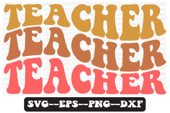 Teacher Groovy Retro Svg Design: A Practical Review for Graphics and Crafts Sellers