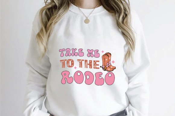 Western Rodeo Quote PNG Sublimation for Graphics and Crafts